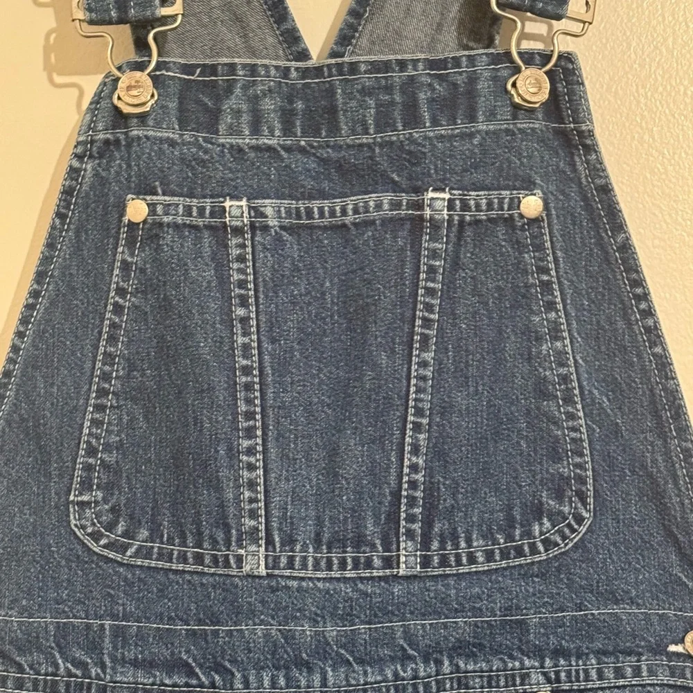 Vintage Levi’s Denim Overalls | Wide Leg / flare Blue Jean Dungarees - Picture 8 of 9